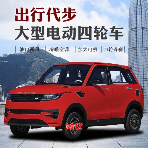 老人油电汽车两用价格(老人油电两用代步小车)