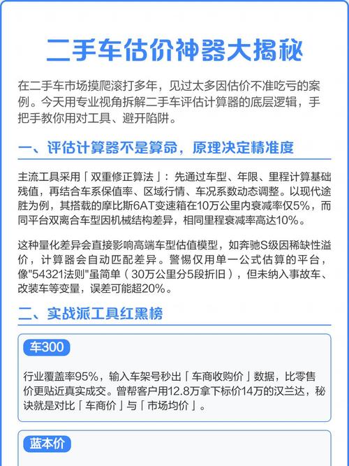 二手车估价网二手车估价计算器／二手车估价计算器在线计算